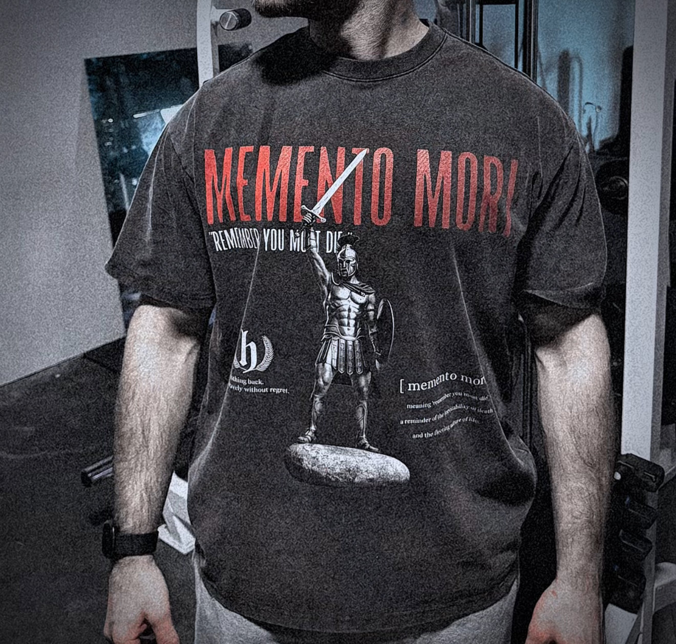 'MEMENTO MORI' Vintage Tee